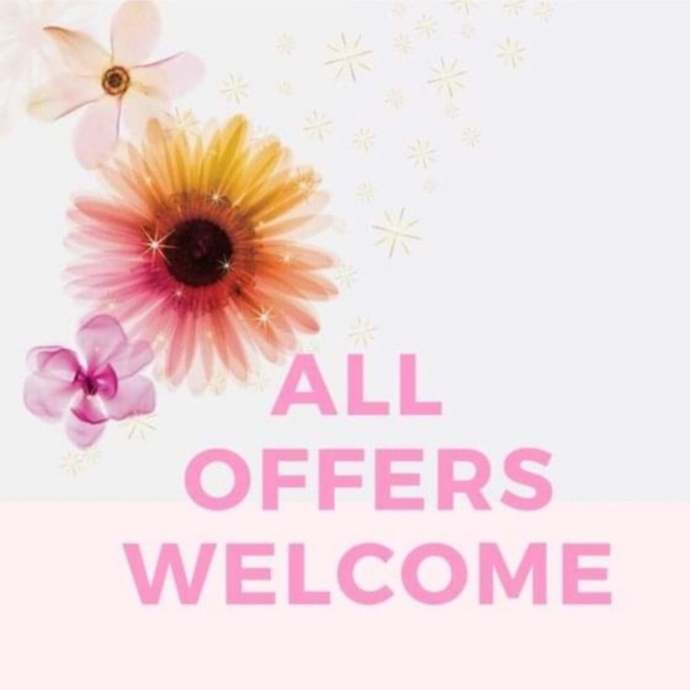 All reasonable offers accepted!